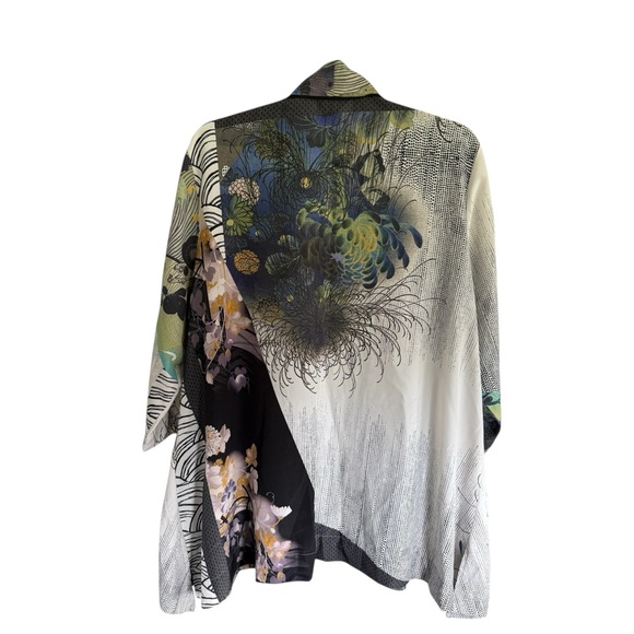 Citron Multicolor Kimono Cardigan - Picture 2 of 3